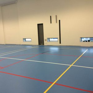 Sportzaal Den Haag Belijnen